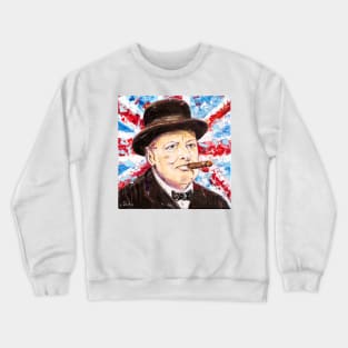 The Greatest Briton. Winston Churchill Crewneck Sweatshirt